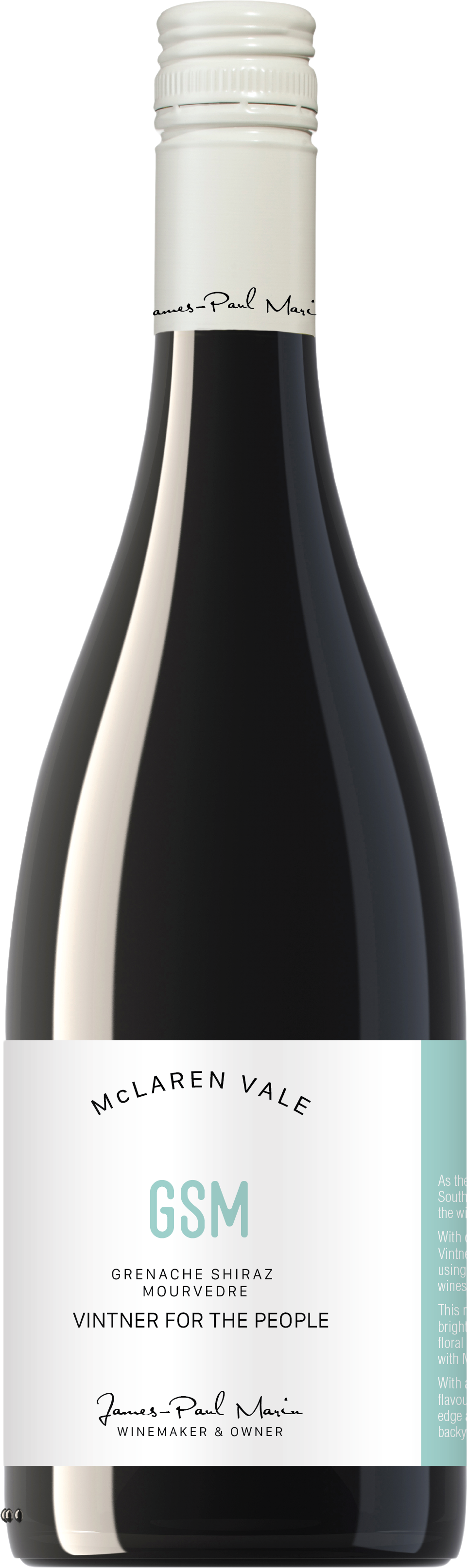 Wild Winds Vintner For The People Grenache Shiraz Mourvèdre 2022 McLaren Vale